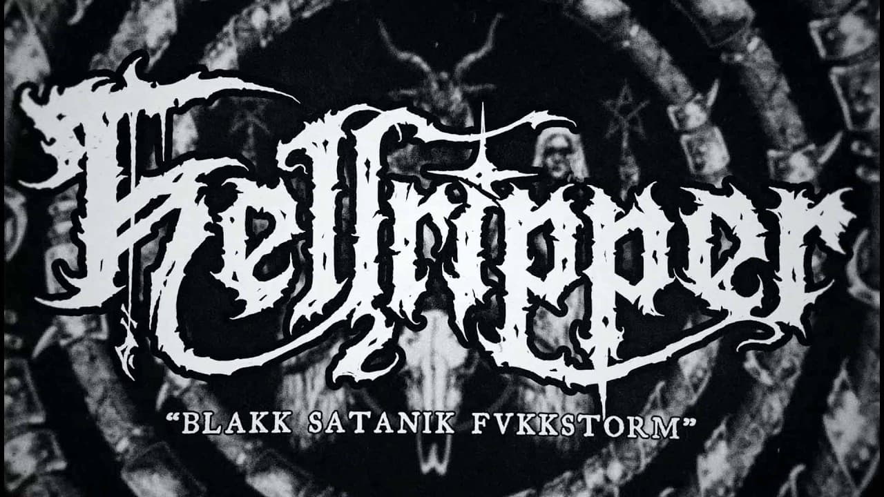 HELLRIPPER - Blakk Satanik Fvkkstorm (LYRIC VIDEO)