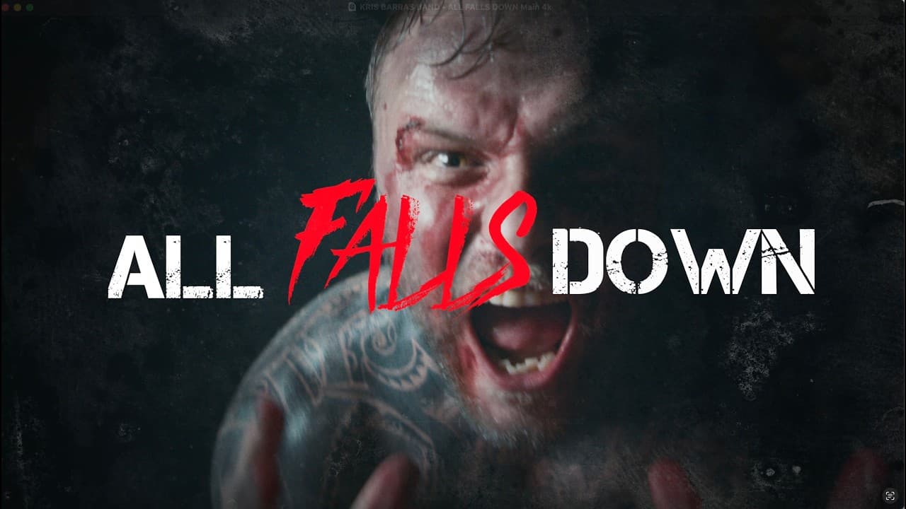 All Falls Down - Kris Barras Band (Official Video)