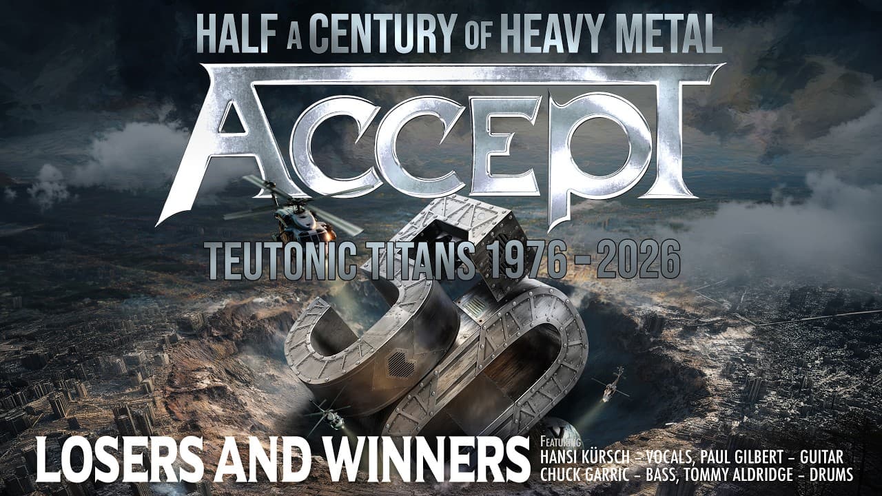 ACCEPT ft. Hansi Kürsch, Paul Gilbert, Chuck Garric, Tommy Aldridge - Losers and Winners