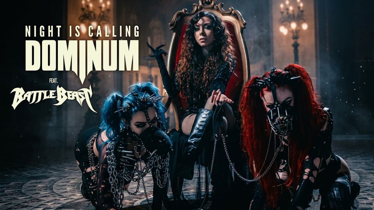 DOMINUM feat. BATTLE BEAST - Night Is Calling (Official Video) | Napalm Records